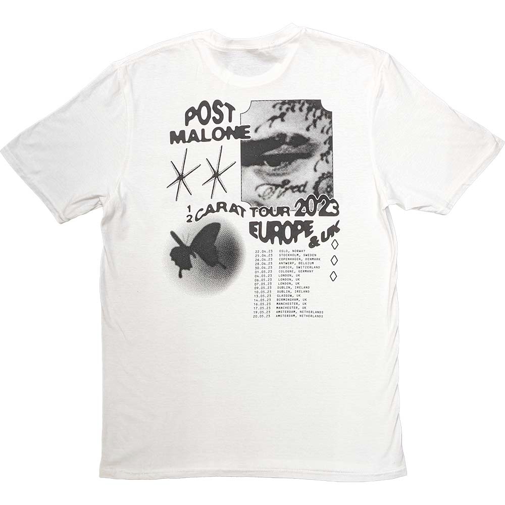 Post Malone - Collage Tshirt Homme - Blanc